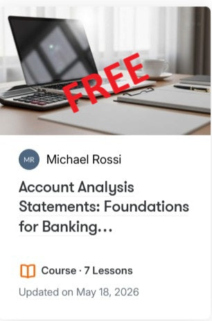 Account Analysis Statements