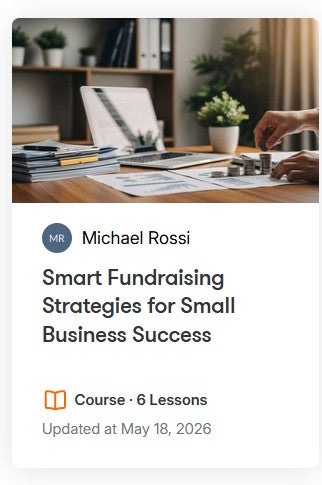 Fund Raising Strategies for Small Businesses