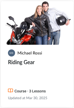 Riding Gear